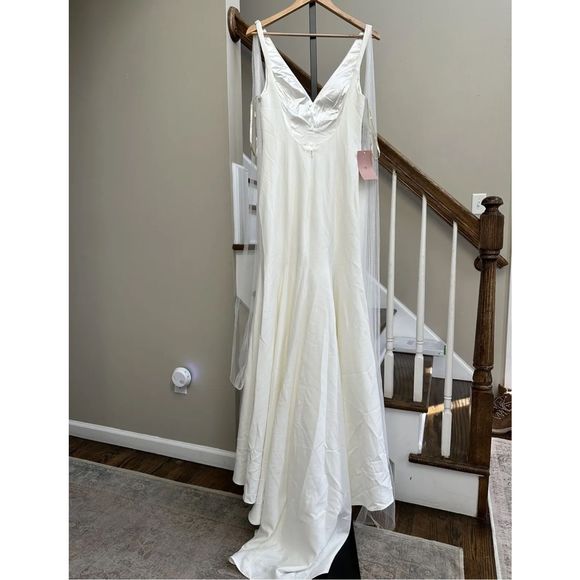 New Bhldn x Jenny Yoo Tana Gown sz 8 - Picture 11 of 11